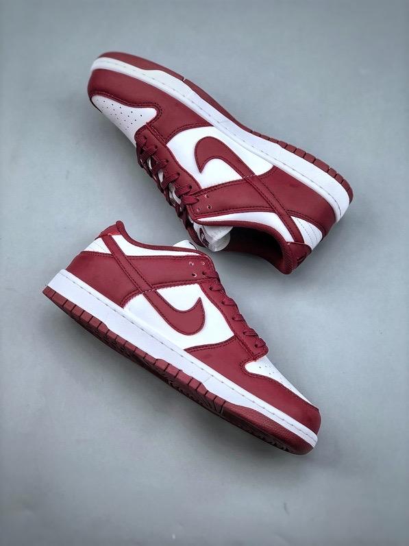 NIKE DUNK LOW WINE RED