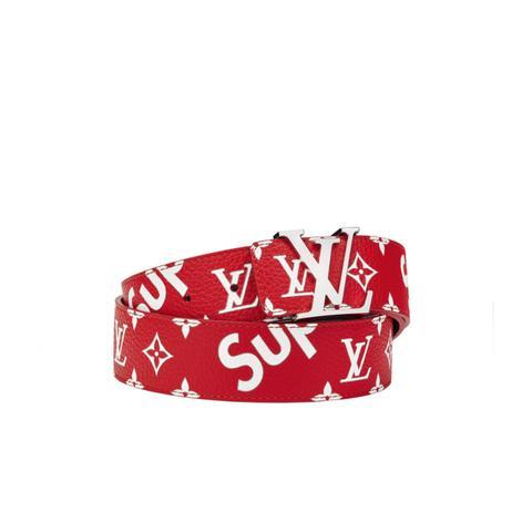 LOUIS VUITTON X SUPREME - LEATHER BELT